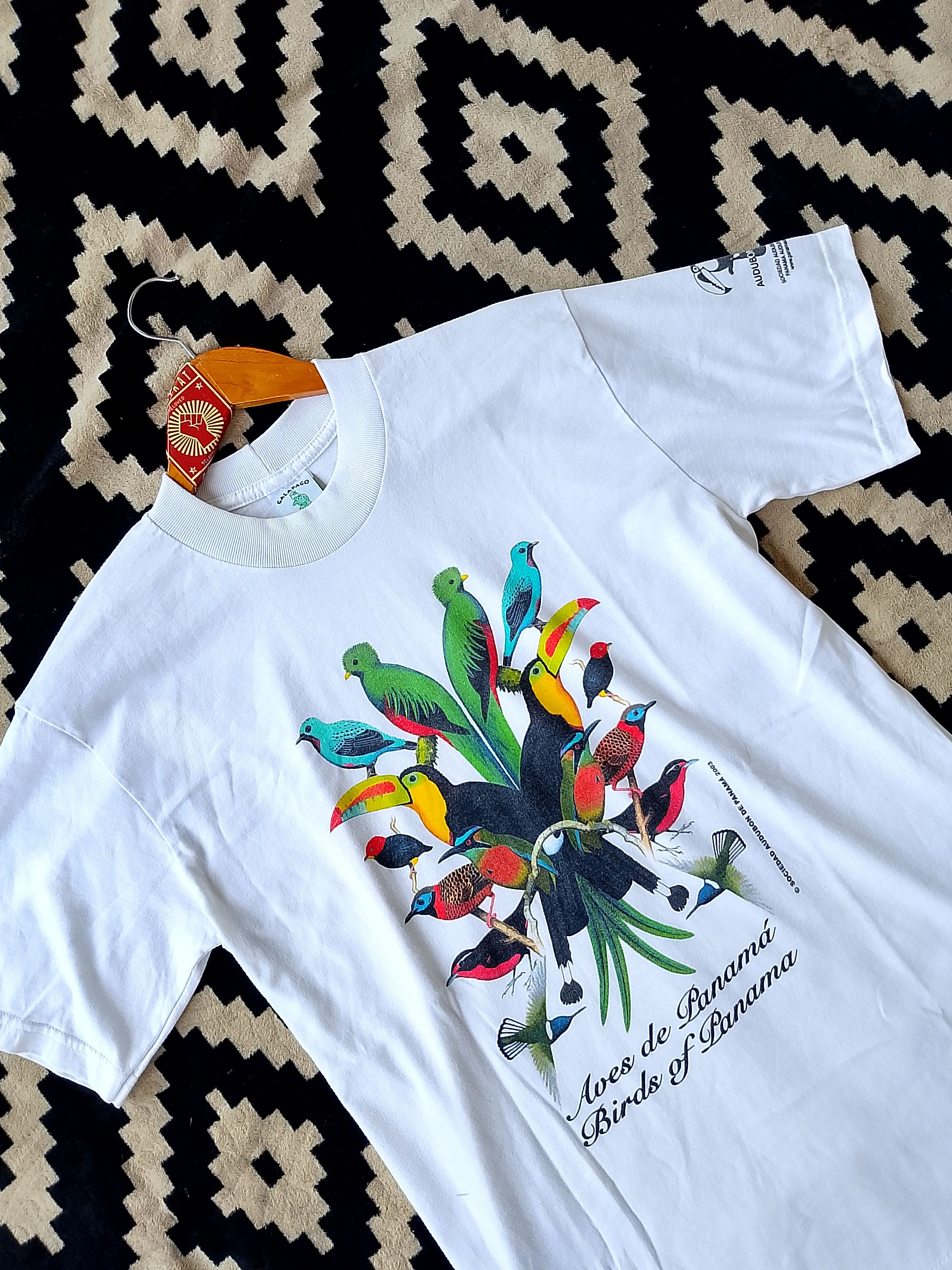 Other Vintage 90s Style Birds of Panama Naturecore Single StitchTs Size US M / EU 48-50 / 2 - 3 Thumbnail