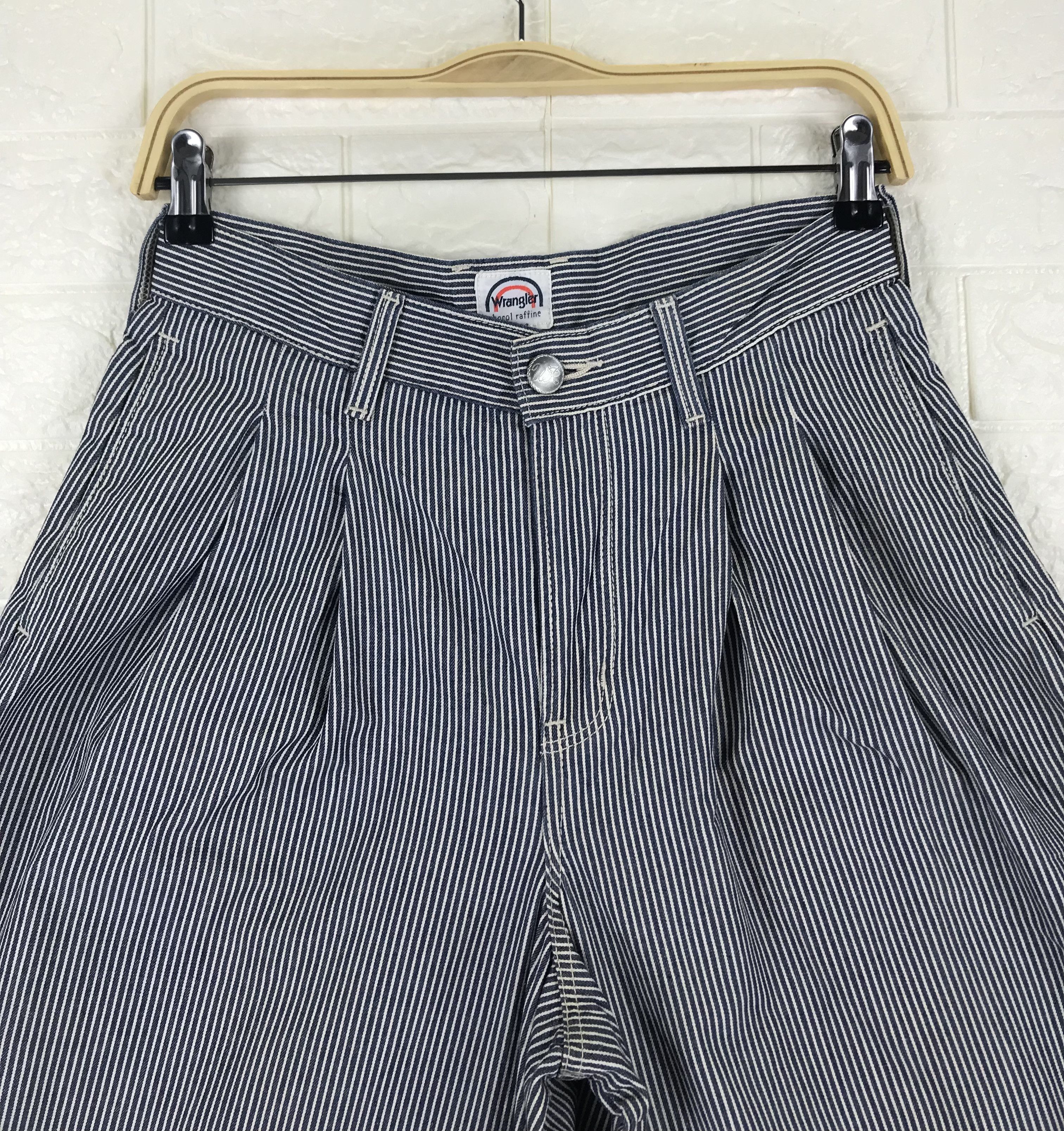Wrangler Vintage Wrangler Chocol Raffine Hickory Crazy Wide Pants Size 28" / US 6 / IT 42 - 2 Thumbnail