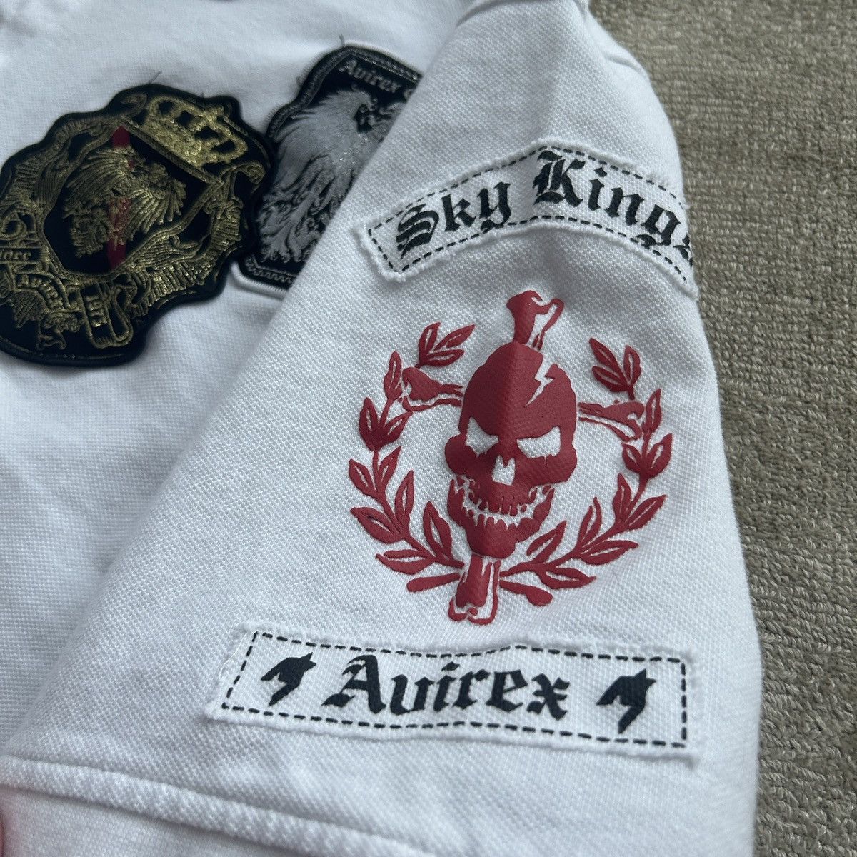 Avirex Avirex Sky King 2000’s Polo Size US XL / EU 56 / 4 - 4 Thumbnail