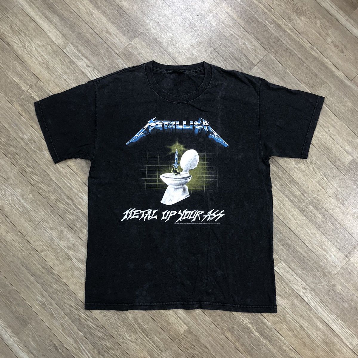 Band Tees × Metallica × Vintage 2007 Metallica "Metal Up Your Ass" Bootleg Band Tee Size US L / EU 52-54 / 3 - 1 Thumbnail