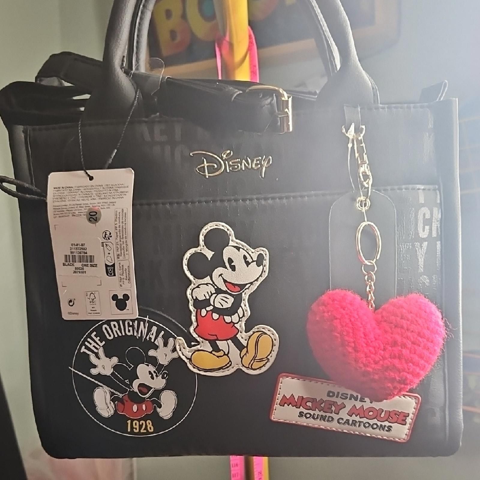 Disney Disney Black and Red Mickey Mouse Tote Size ONE SIZE - 1 Thumbnail
