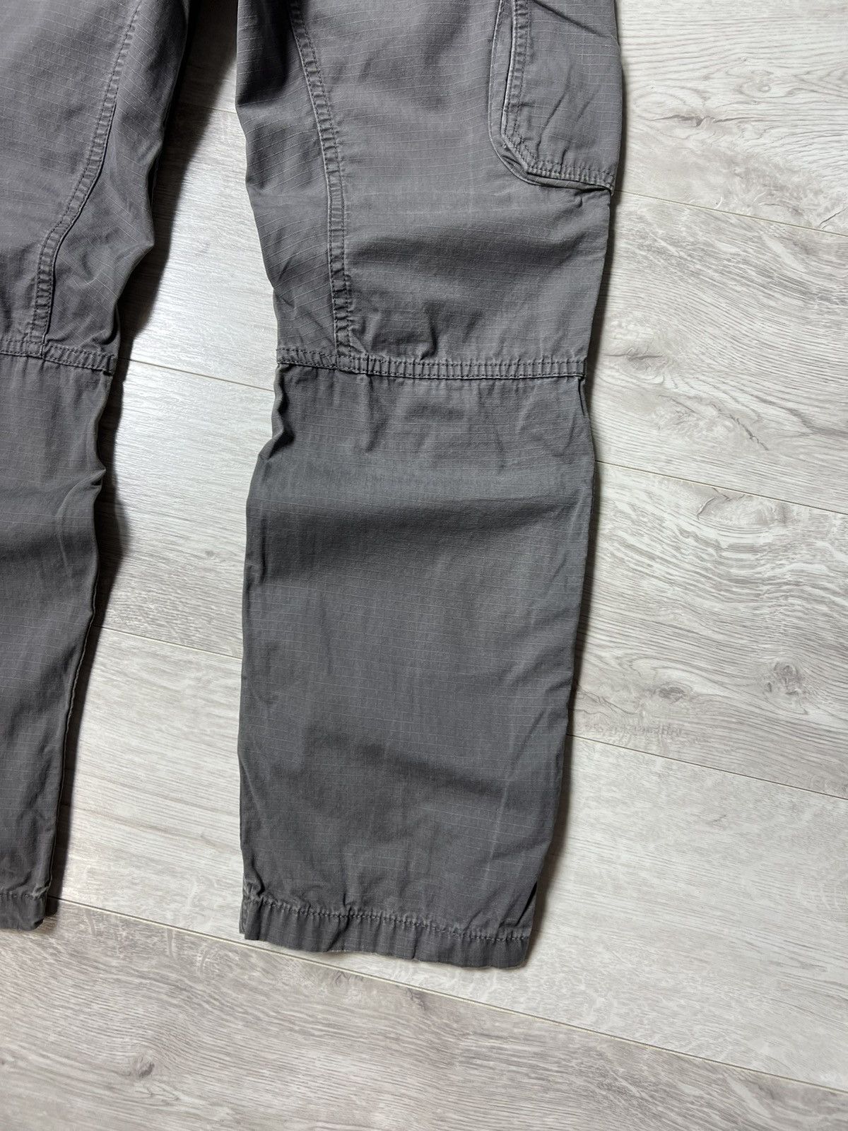Carhartt × Vintage Carhartt Destroyed Cargo Baggy Pants Workwear Street Style Size US 33 - 2 Thumbnail