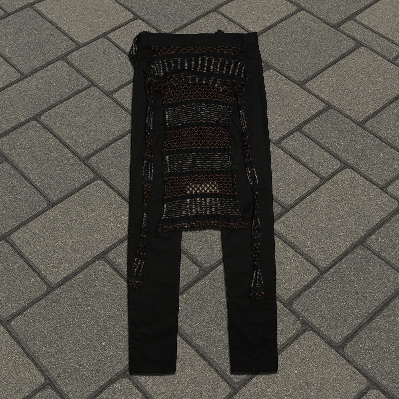 Raf Simons SS06 Raf Simons Knit Front Zombie Pants Size US 28 / EU 44 - 3 Thumbnail