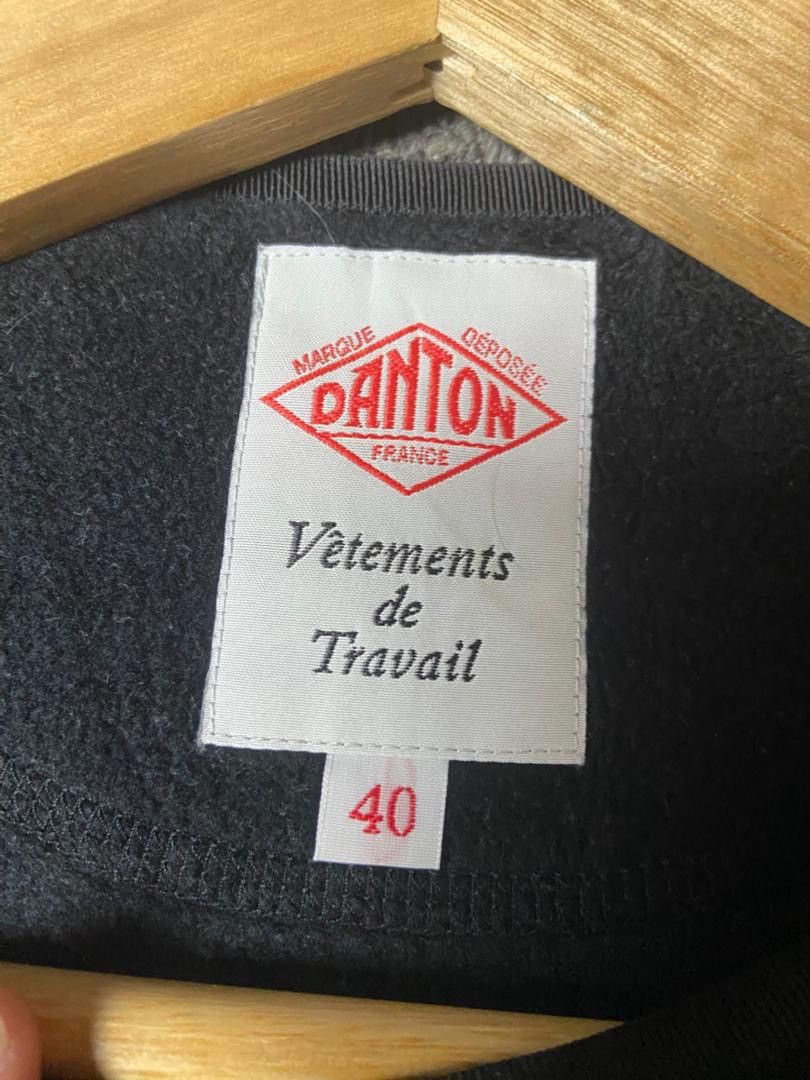 Danton Danton Vetements de Travail Crewneck Fleece Shirt (173) Size US XXS / EU 40 - 3 Thumbnail