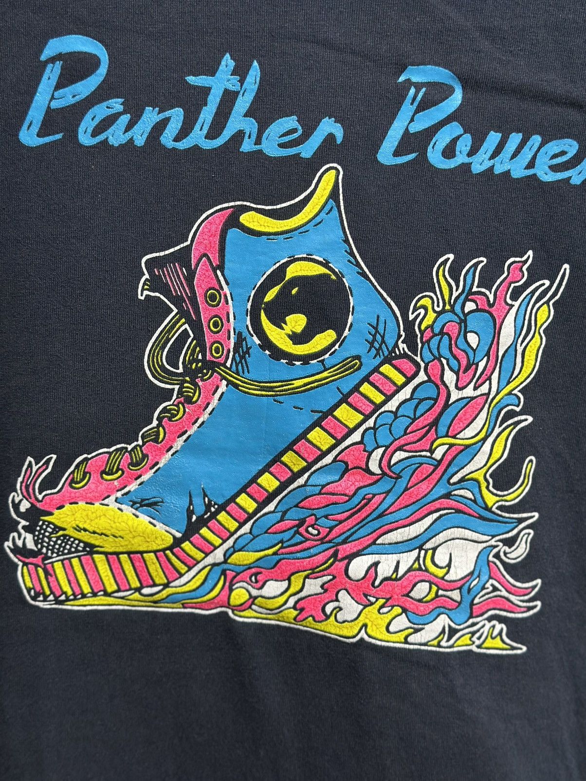 Vintage Vintage Panther Power Faded Tee Size US L / EU 52-54 / 3 - 2 Thumbnail