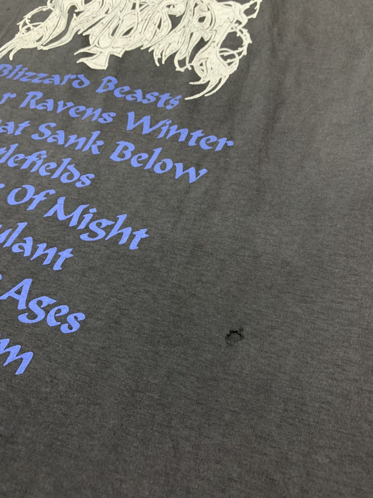 Band Tees 💸BINDINGOFFER💸VINTAGE IMMORTAL "BLIZZARD BEASTS 1997" tees Size US XL / EU 56 / 4 - 4 Thumbnail