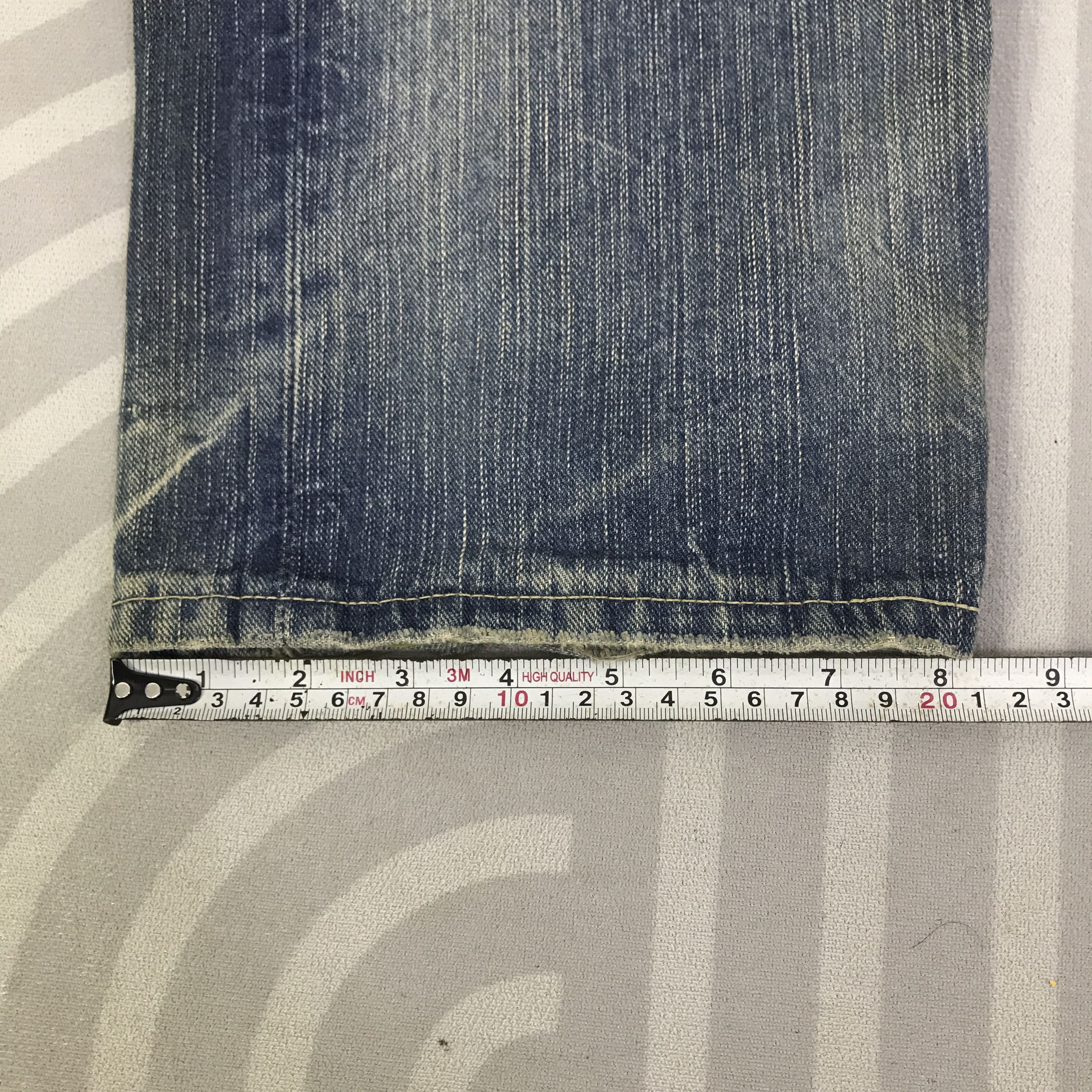Edwin Vintage Edwin Distressed Denim Jeans pants K129B2 Size US 34 / EU 50 - 11 Thumbnail