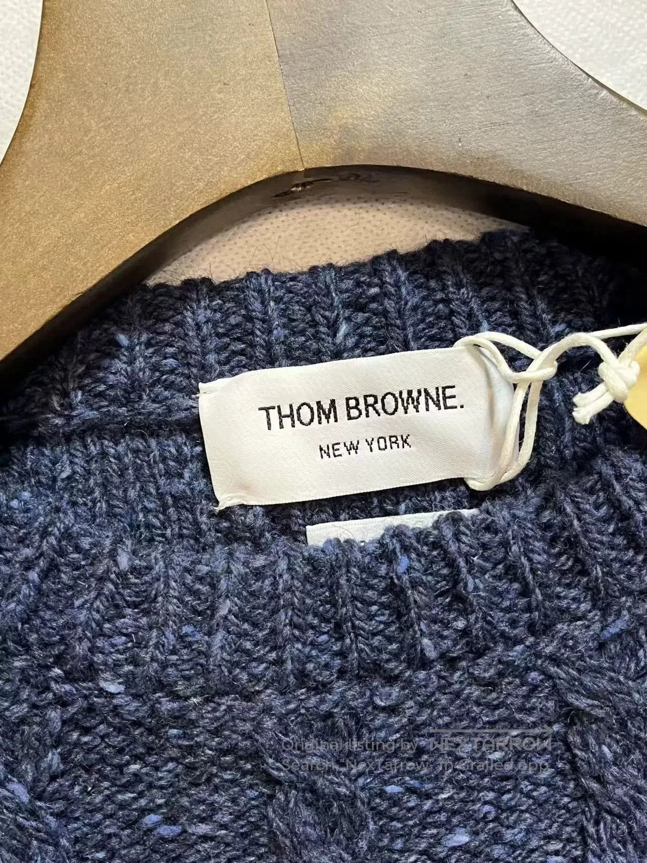 Thom Browne Thom Browne Navy Knit Sweater Men's. Size US XS / EU 42 / 0 - 4 Thumbnail