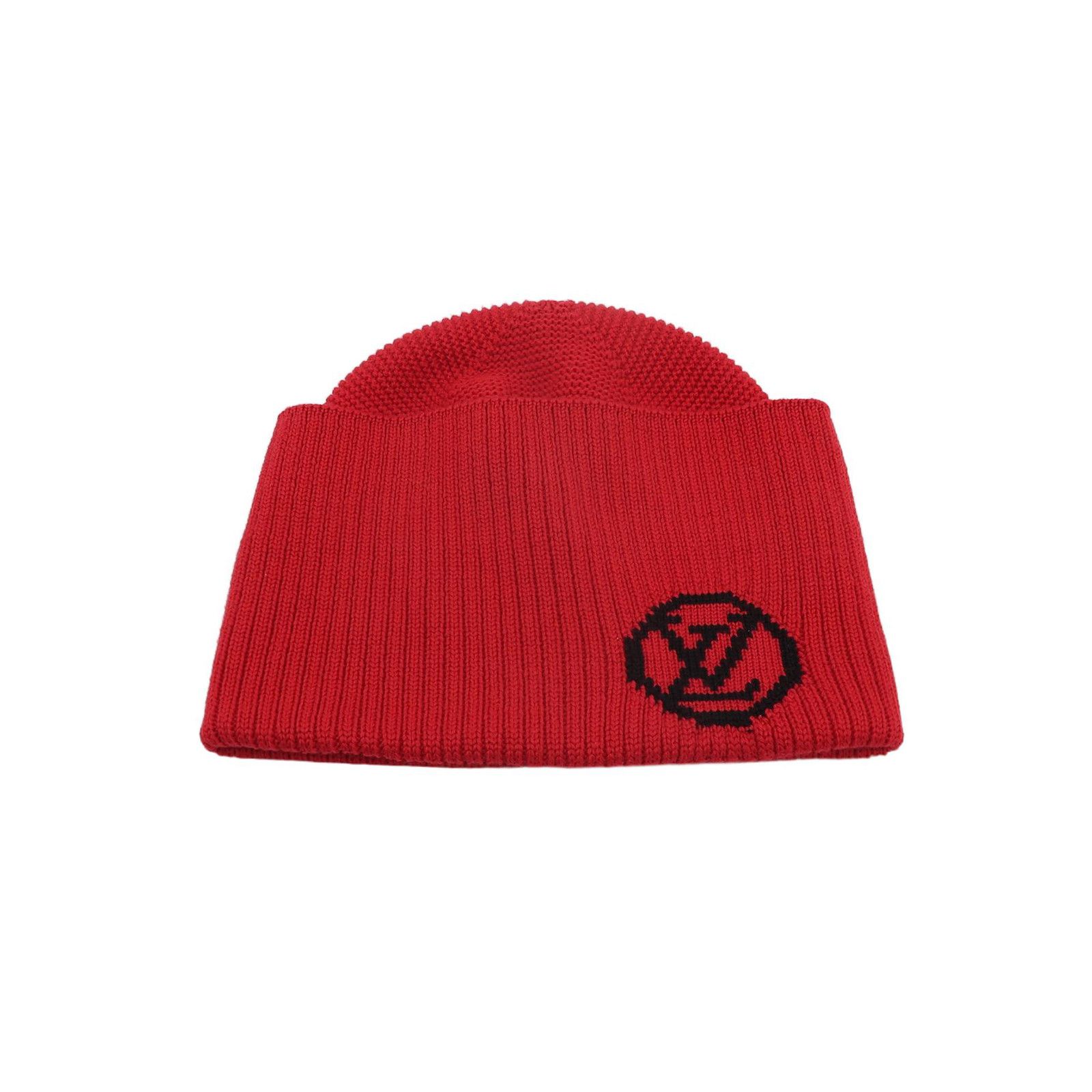 Louis Vuitton Louis Vuitton Logo Knit Beanie One Size Size ONE SIZE - 1 Thumbnail