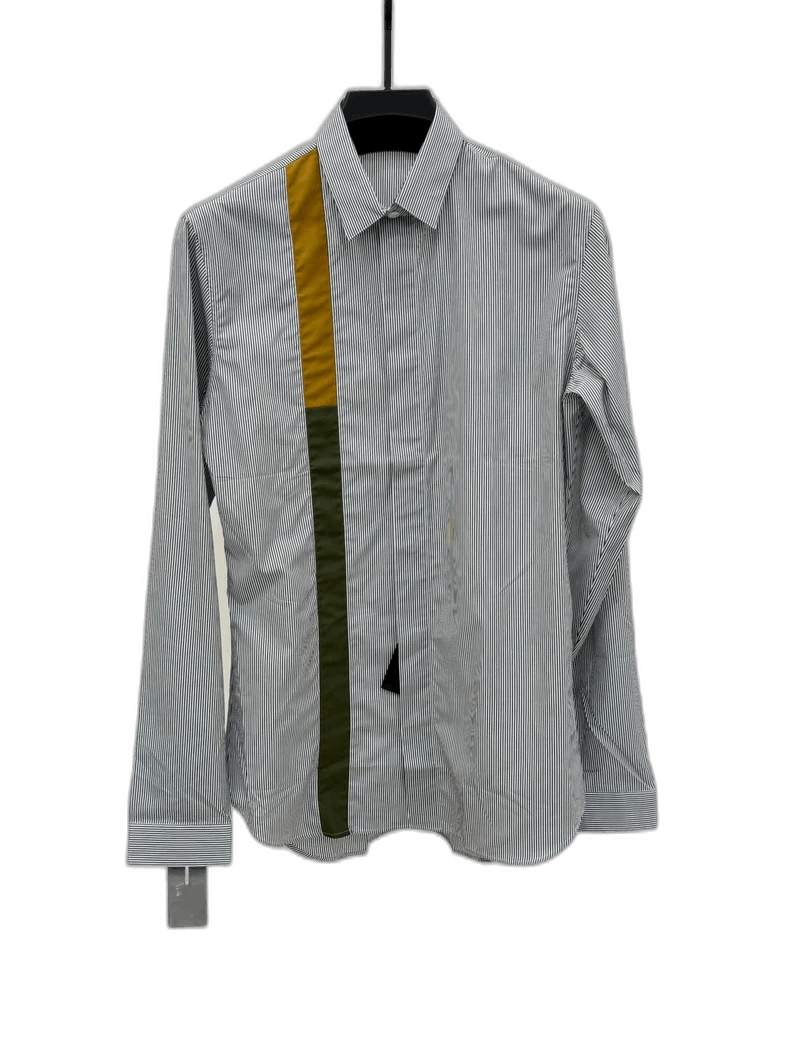 Dior Striped Long Sleeve Shirt 38