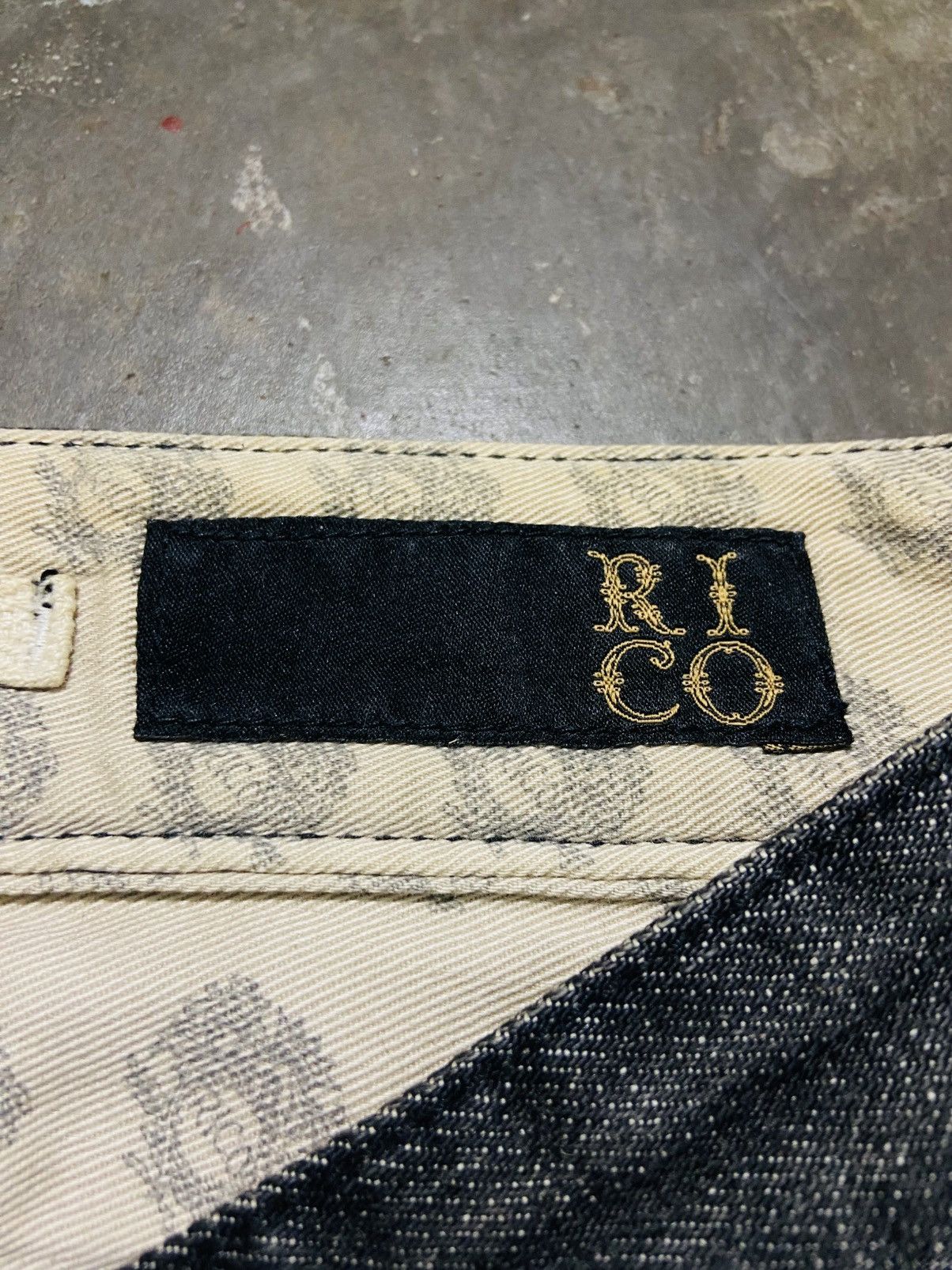 If Six Was Nine Rico (Zip RIRI) Punk Gothic Skinny Jeans Size US 32 / EU 48 - 16 Thumbnail