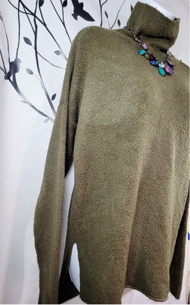 French Connection French Connection high low turtleneck sweater size small Size S / US 4 / IT 40 - 3 Thumbnail