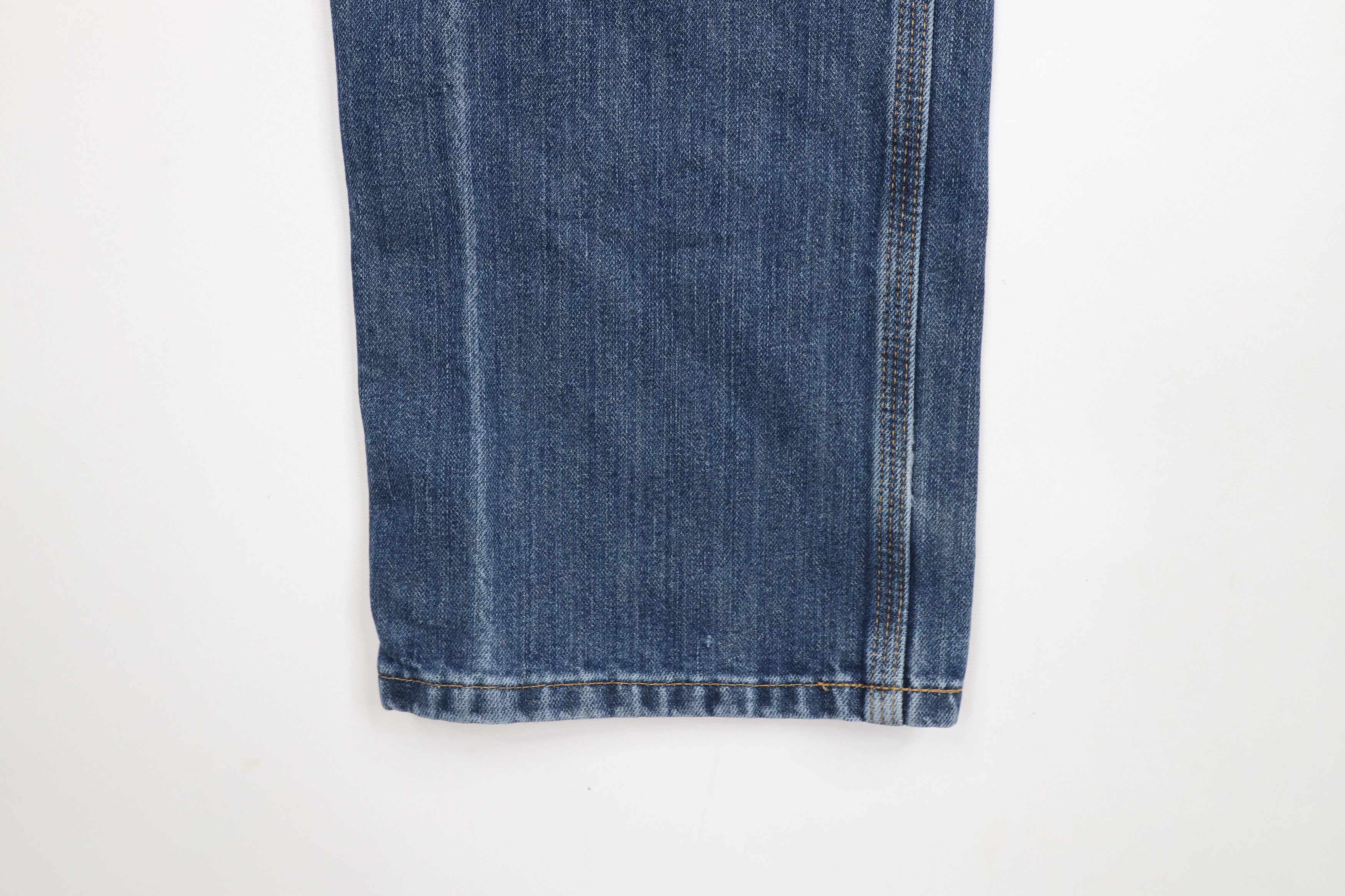 Carhartt × Vintage Vintage Carhartt Relaxed Fit Wide Leg Dungaree Jeans Blue Size US 36 / EU 52 - 6 Thumbnail