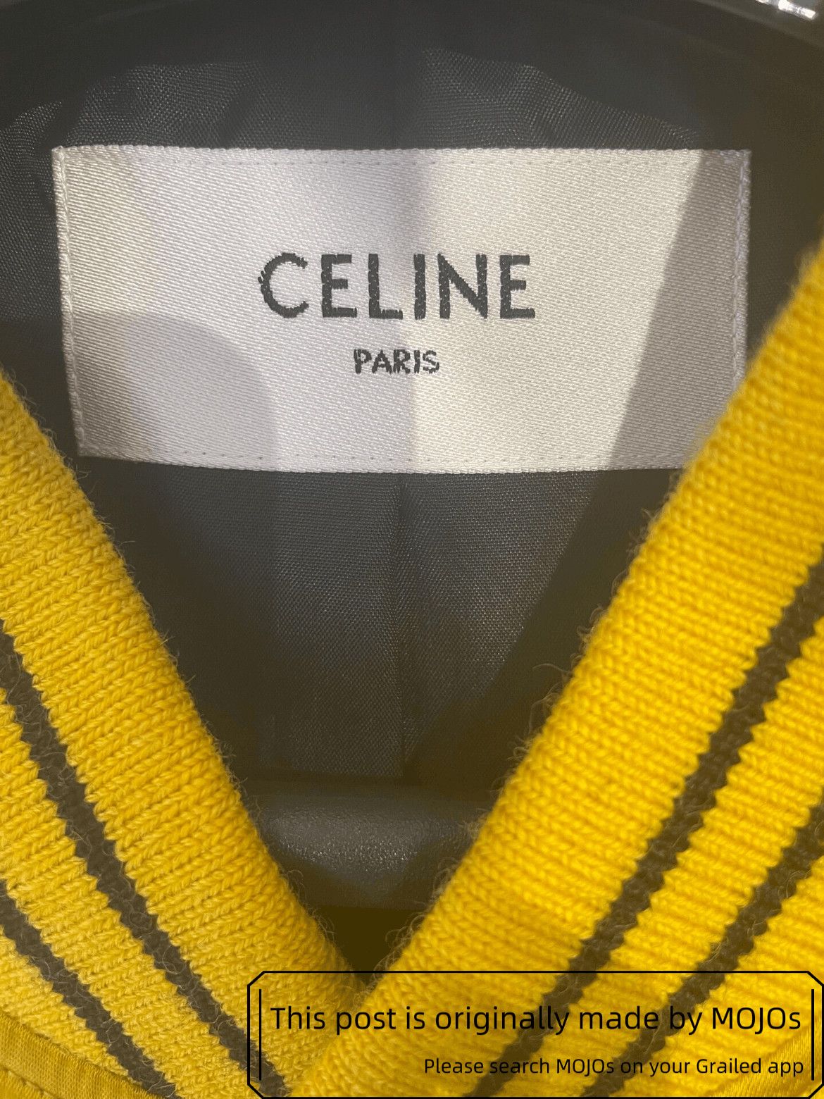 Celine Sz 48 Celine 21SS Back Logo Patch Satin Jacket mojos204723 Size US M / EU 48-50 / 2 - 4 Thumbnail