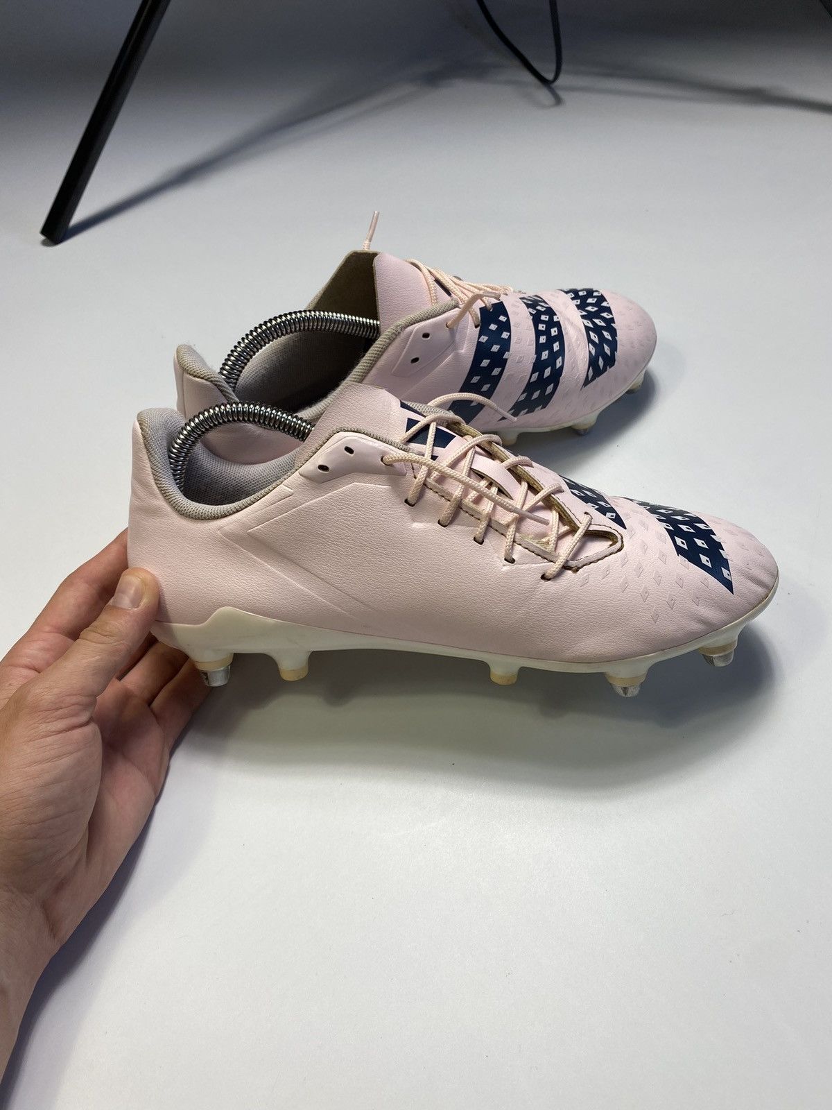 Adidas Adidas Malice Elite Soft Ground Cleats Boots Rugby Shoes Size US 8 / EU 41 - 3 Thumbnail