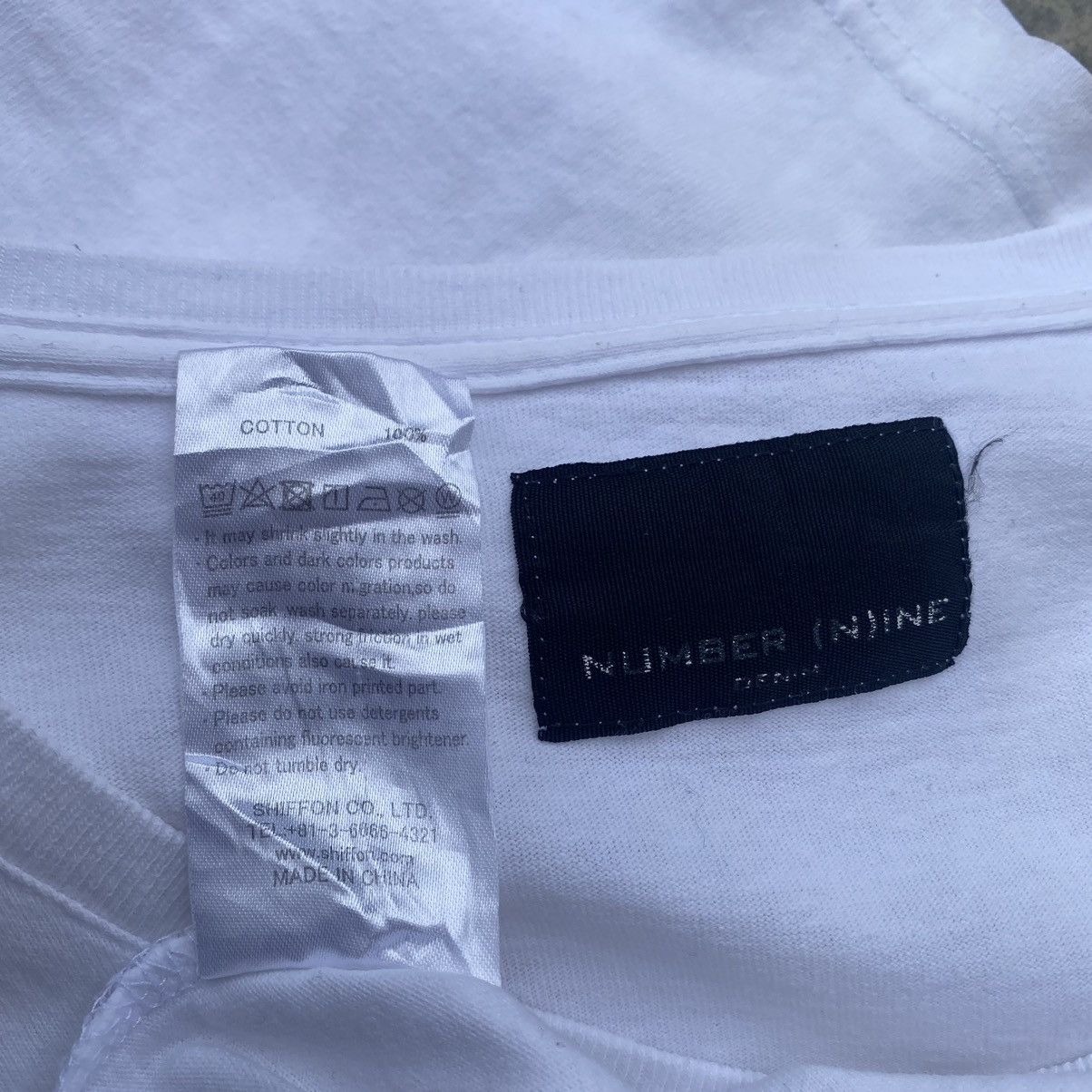 Number (N)ine NUMBER (N)INE v-neck pocket tee Size US M / EU 48-50 / 2 - 6 Thumbnail