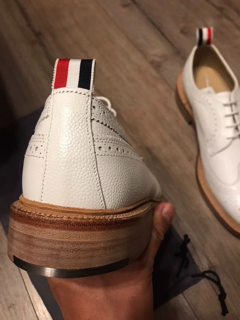 Thom Browne Thom Browne Full leather material Baroque carved Derby sho Size US 11 / EU 44 - 3 Thumbnail