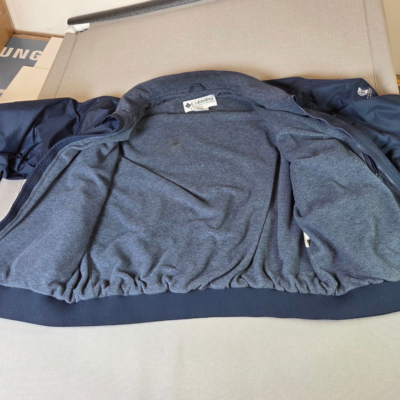 Columbia Columbia C.I. Title Bomber Jacket Mens XL Vintage 90s Taiwan Size US XL / EU 56 / 4 - 3 Thumbnail
