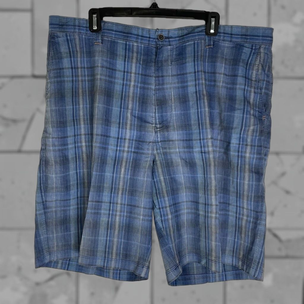 Tommy Bahama Tommy Bahama Linen Blend Shorts Mens Size 40 Blue Casual Size US 40 / EU 56 - 1 Thumbnail