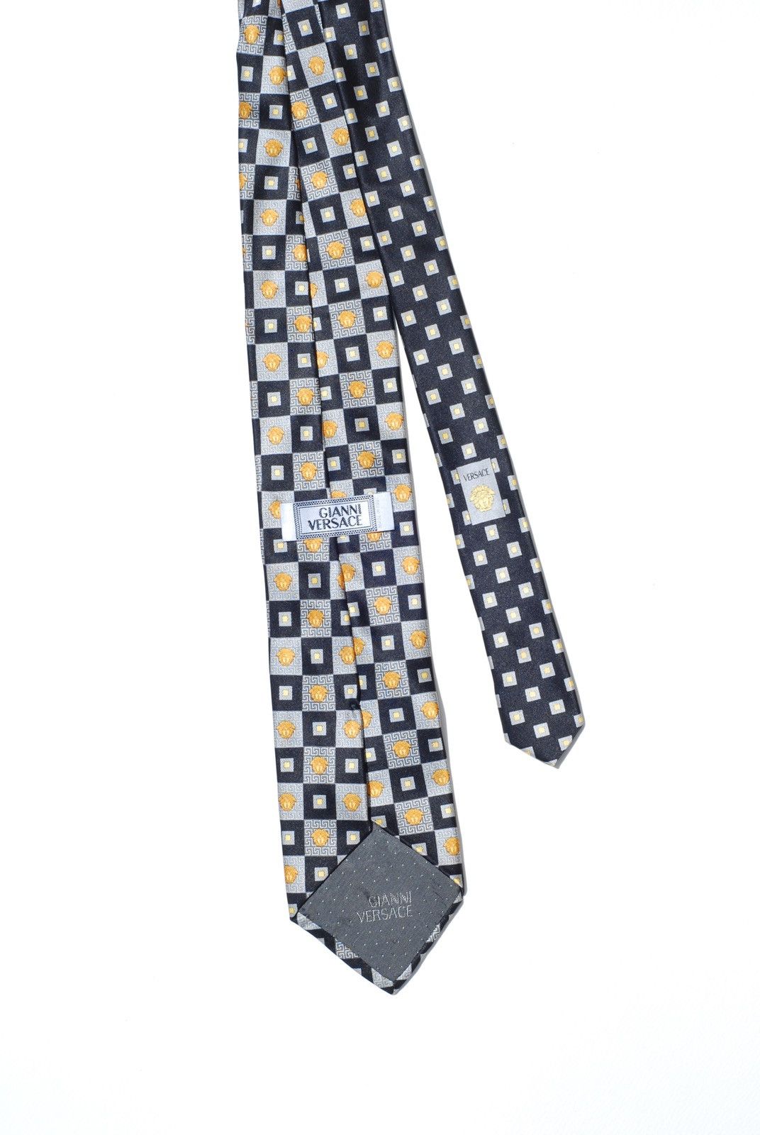 Versace Vintage Gianni Versace Medusa Silk Tie Size ONE SIZE - 3 Thumbnail
