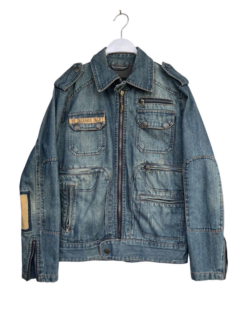 Dolce & Gabbana Dolce & Gabbana Demin Jackets Size US M / EU 48-50 / 2 - 1 Thumbnail