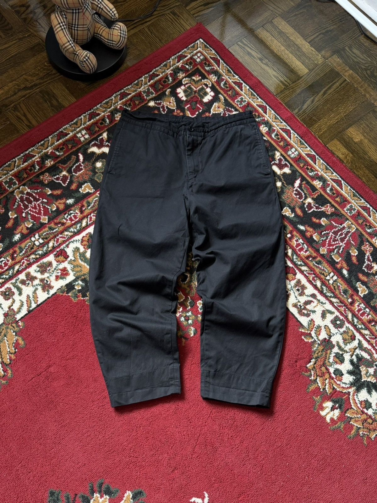 Comme des Garcons COMME DES GARCONS HOMME DEUX Black Chino Pants Black Size S Size US 28 / EU 44 - 1 Thumbnail