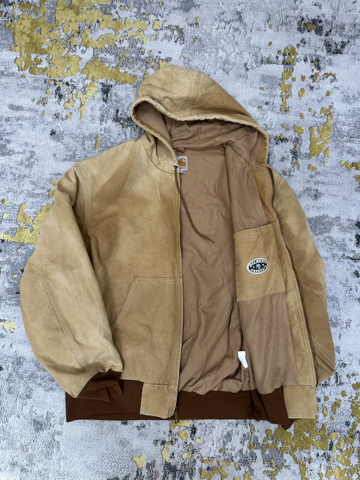 Carhartt Vintage Carhartt Hoodies Thick Jacket/ Made in USA Size US XL / EU 56 / 4 - 3 Thumbnail
