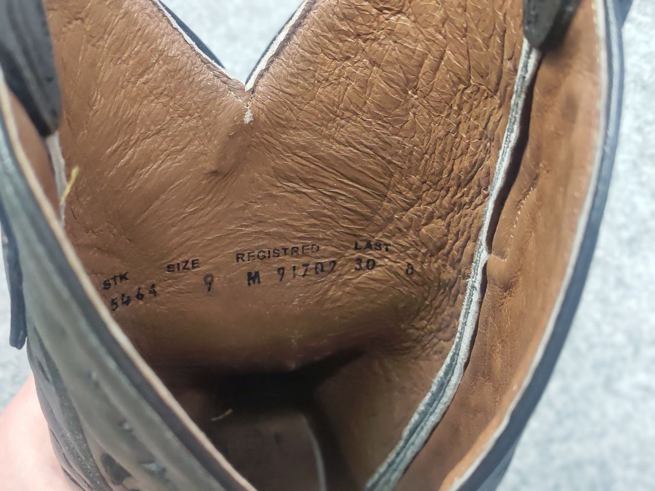 Sendra Circle G Cowboy Western Leather square Boots Vintage Shoes Size US 9 / IT 39 - 17 Thumbnail