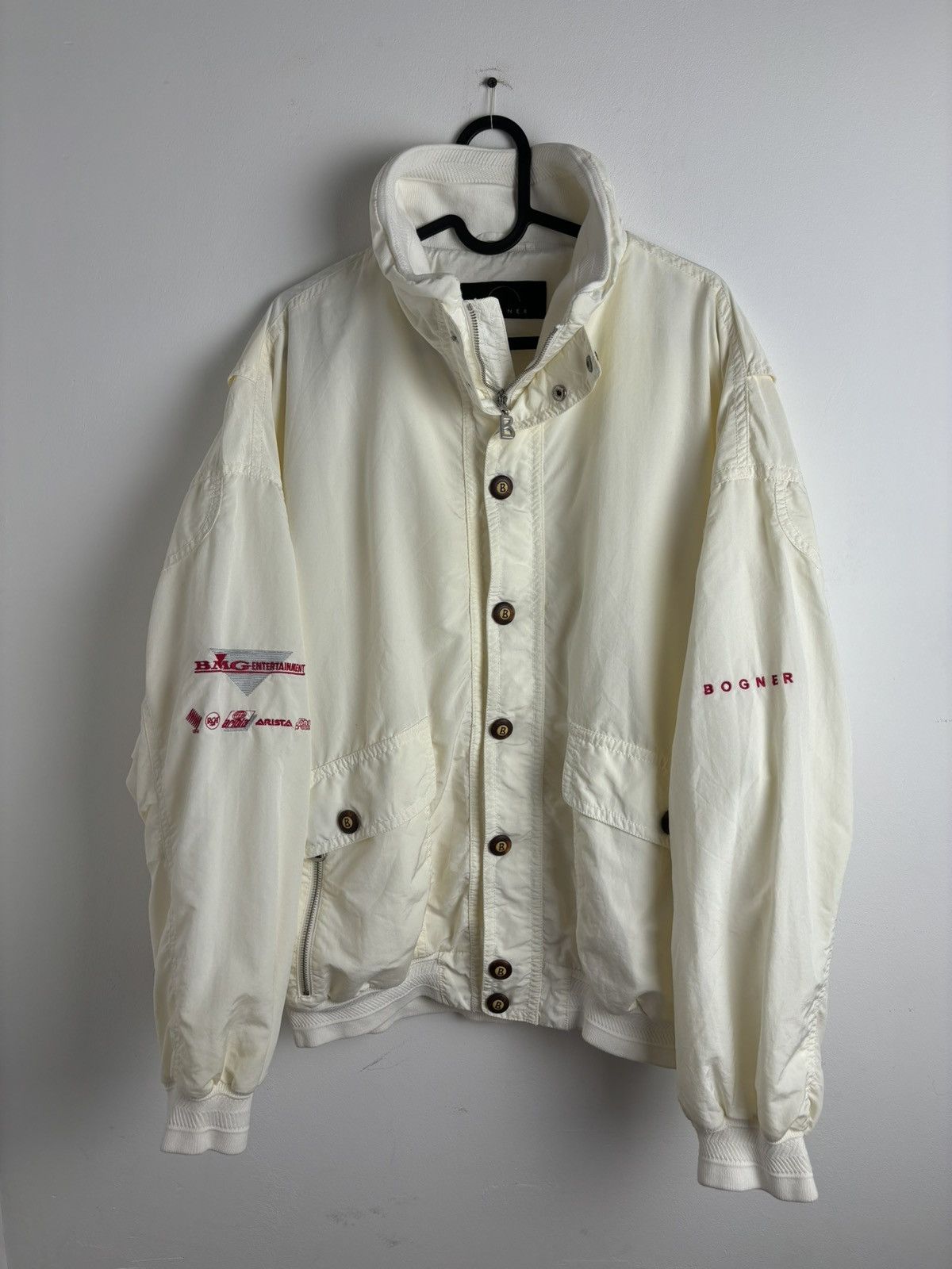 Bogner Vintage Bogner Boxy Wind-stopper Light Jacket Size US L / EU 52-54 / 3 - 1 Thumbnail