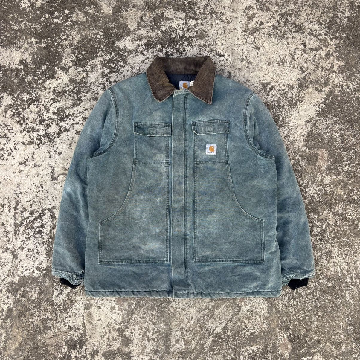 Carhartt Vintage Carhartt Arctic Jacket (HUNTER GREEN) Made in USA Size US XL / EU 56 / 4 - 1 Thumbnail