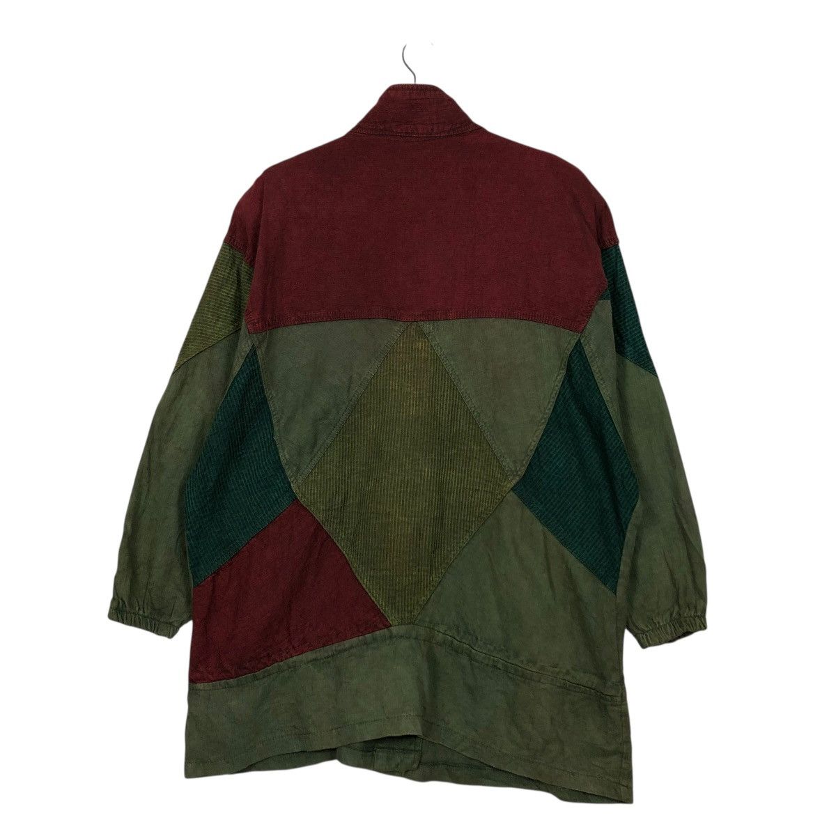 Japanese Brand 🔥VINTAGE PATCHWORK DEISGN JACKET UNBRANDED ISSEY MIYAKE Size US L / EU 52-54 / 3 - 10 Thumbnail