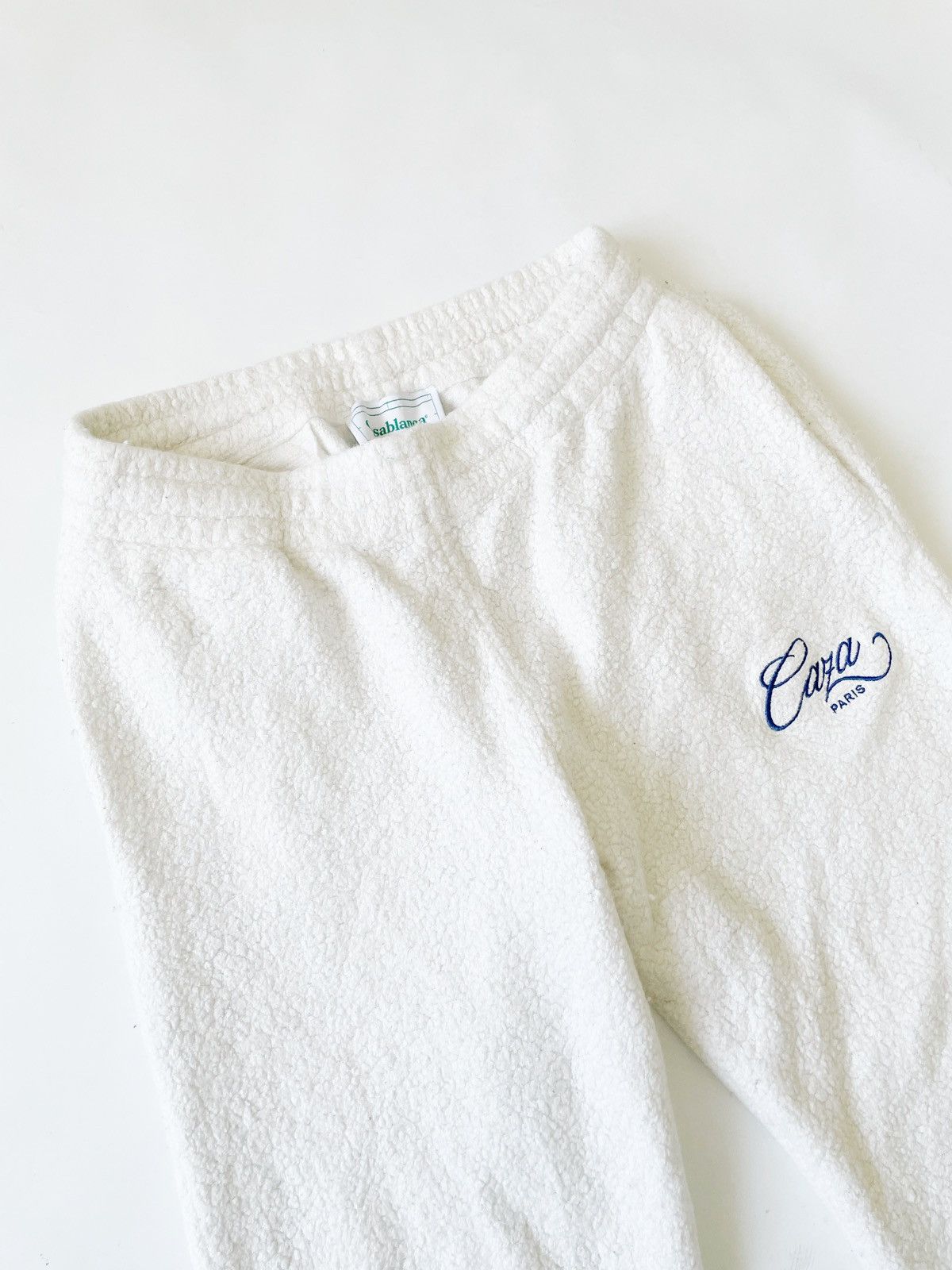 Casablanca Casablanca Men Cream White Color Straight Track Pants Size M Size US 31 - 3 Thumbnail