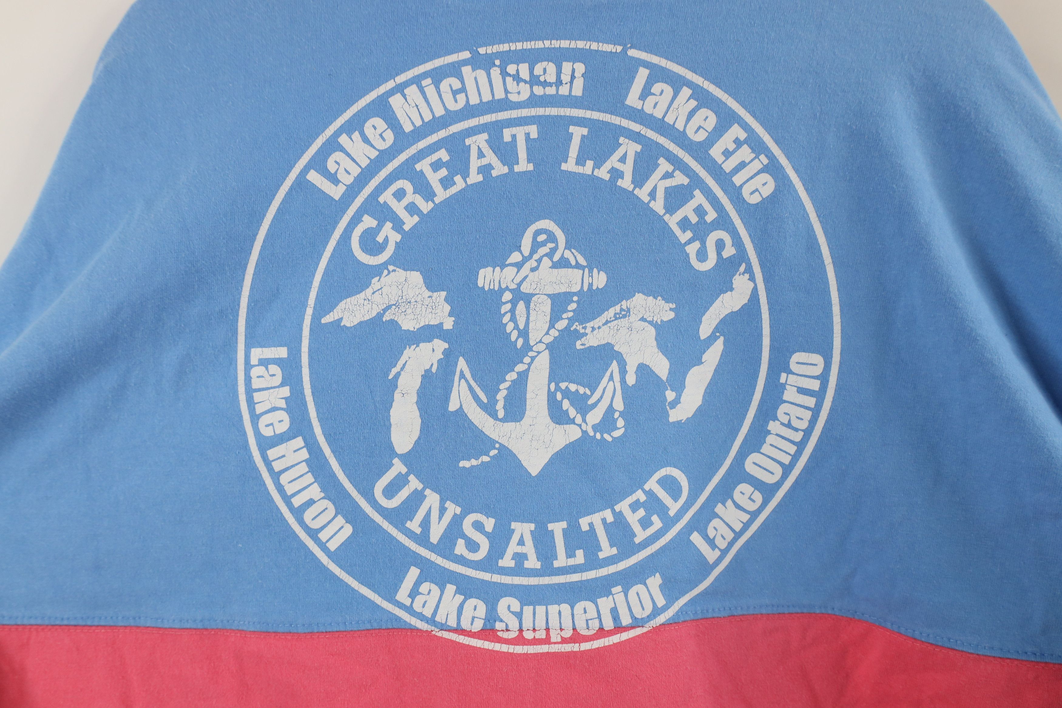 Vintage Vintage 90s Streetwear Lakes Lake Erie Spirit Jersey T-Shirt Size S / US 4 / IT 40 - 9 Thumbnail