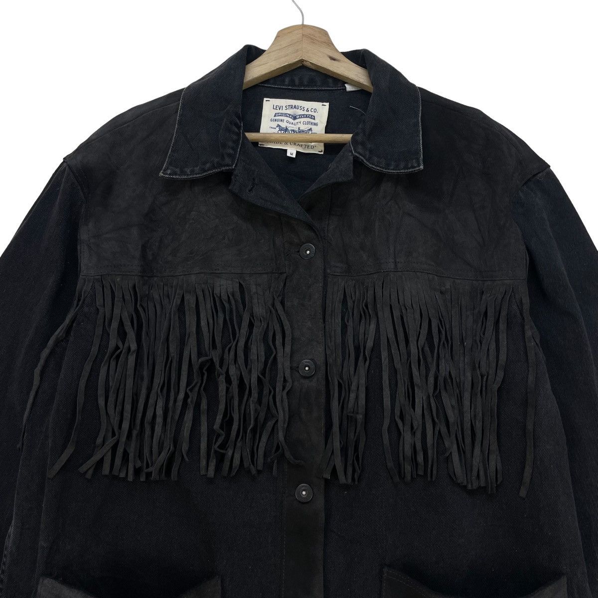 Cowboy Equipment 🔥Vintage Levis Single R MadeAnd Crafted Fridge Jacket Size US M / EU 48-50 / 2 - 4 Thumbnail