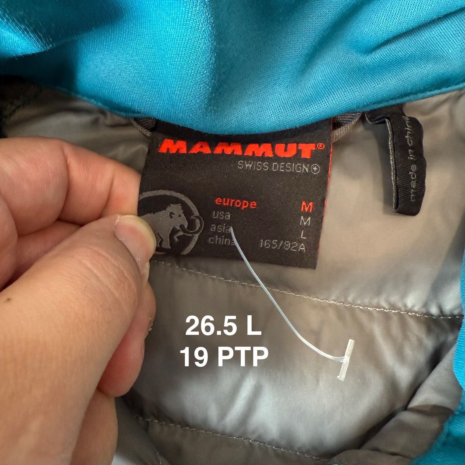 Mammut Mammut Hybrid Down Jacket Women's Medium Insulated Size M / US 6-8 / IT 42-44 - 7 Thumbnail