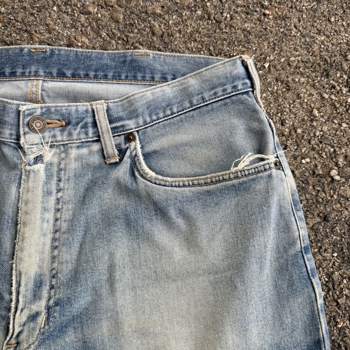 Edwin W38 Vintage Edwin Faded Mud Washer Denim Jean Pants Size US 38 / EU 54 - 8 Thumbnail