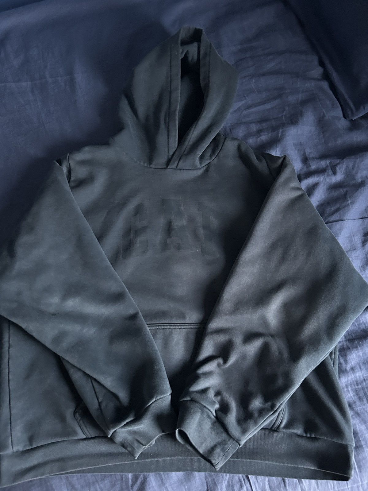 トップス Yeezy Gap Balenciaga logo Hoodie Yeezy Gap Engineered by Balenciaga - Dove Shrunken Hoodie