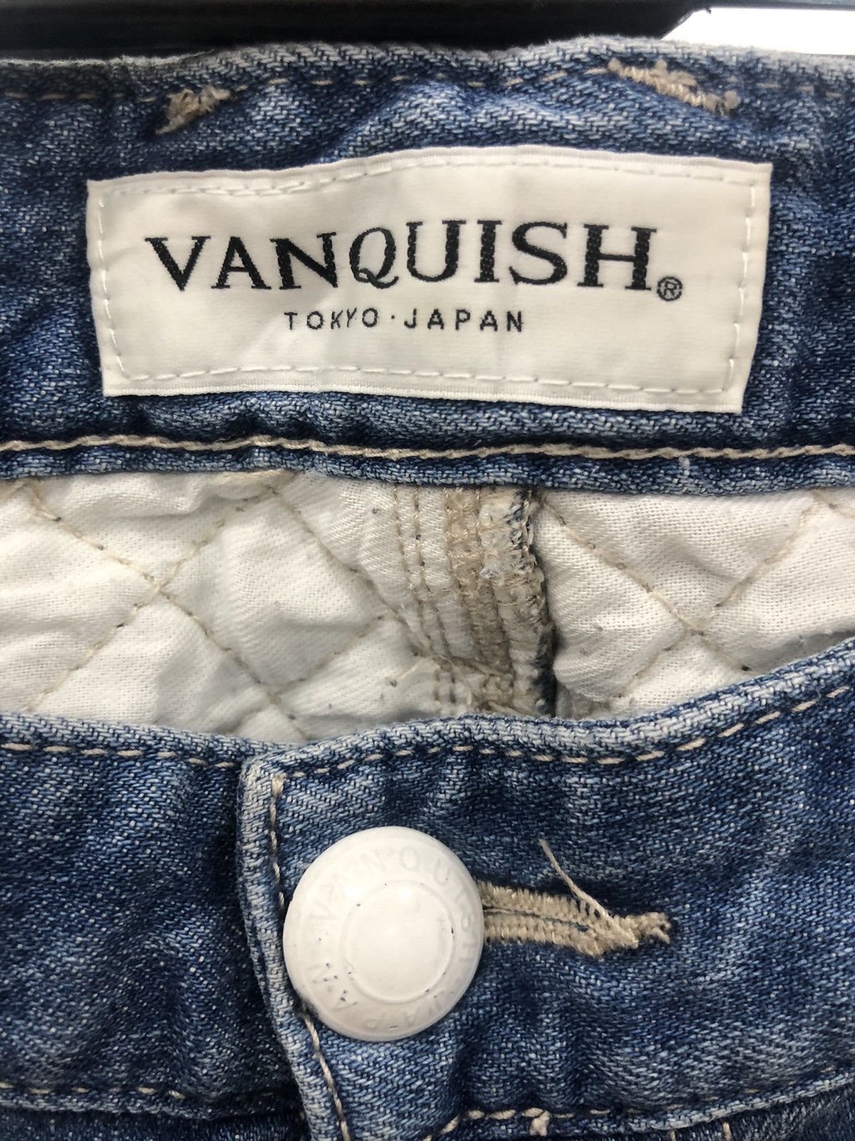Japanese Brand × Vanquish Vanquish Japan Biker Ripped Denim Size US 32 / EU 48 - 7 Thumbnail