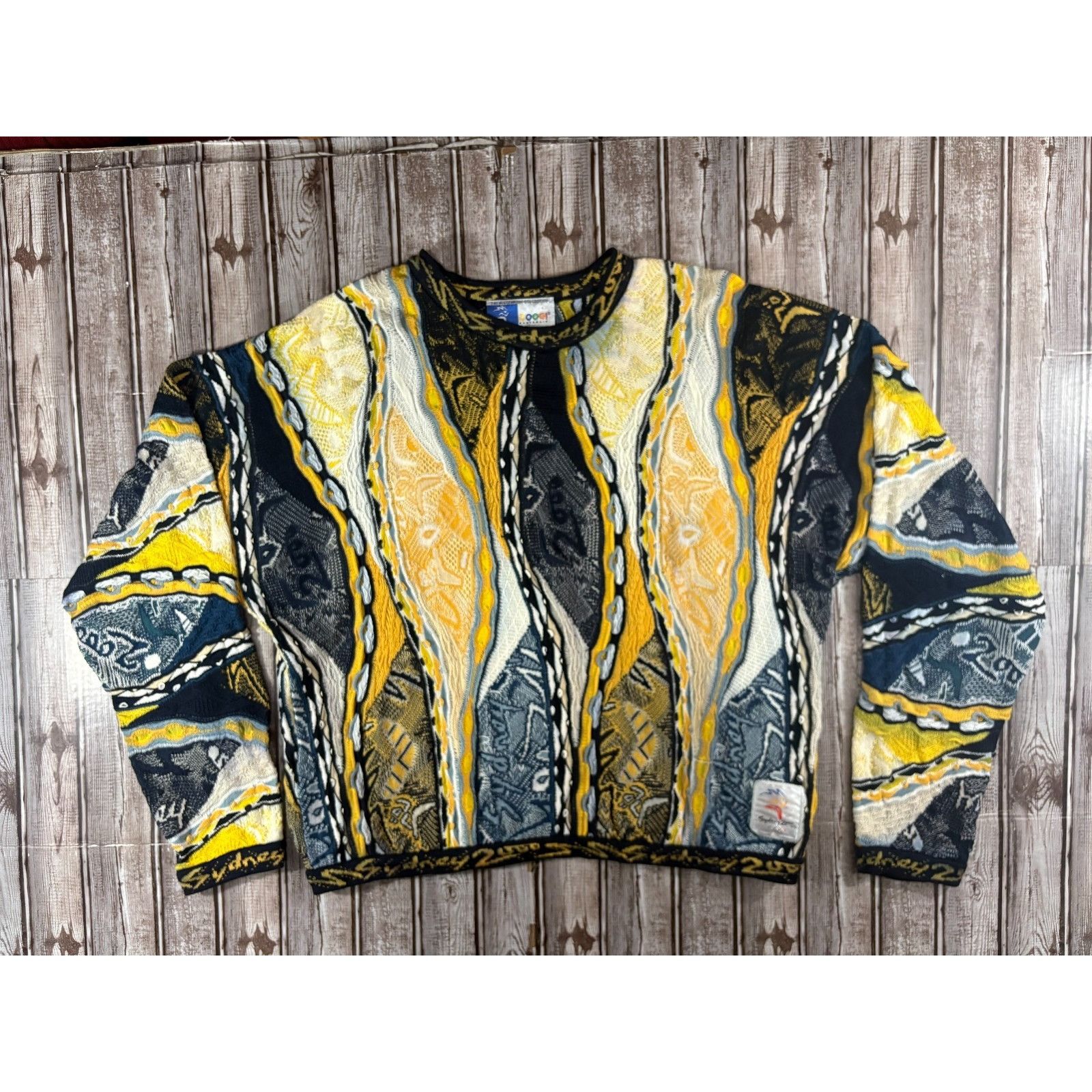 Coogi Coogi Sydney 2000 Olympics The Millennium Collection Sweater Size US L / EU 52-54 / 3 - 1 Thumbnail