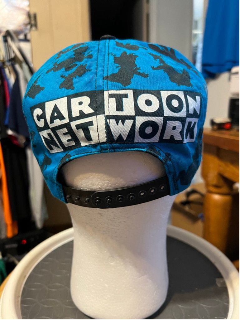 Cartoon Network Vintage Cartoon Network Blue Black Character Print Snapback Size ONE SIZE - 3 Thumbnail