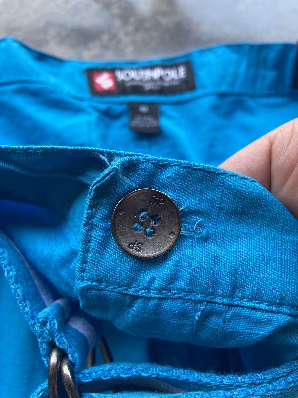 Southpole Crazy Vintage Baggy Y2K Southpole Cargo Skater Shorts Size US 42 / EU 58 - 3 Thumbnail