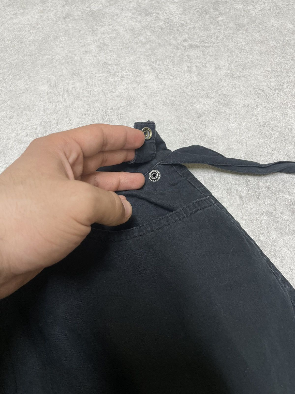 If Six Was Nine × Japanese Brand × Le Grande Bleu (L.G.B.) Avant-gard Y2K Style Opium Ribbon Pants LGB Vintage Size US 38 / EU 54 - 7 Thumbnail