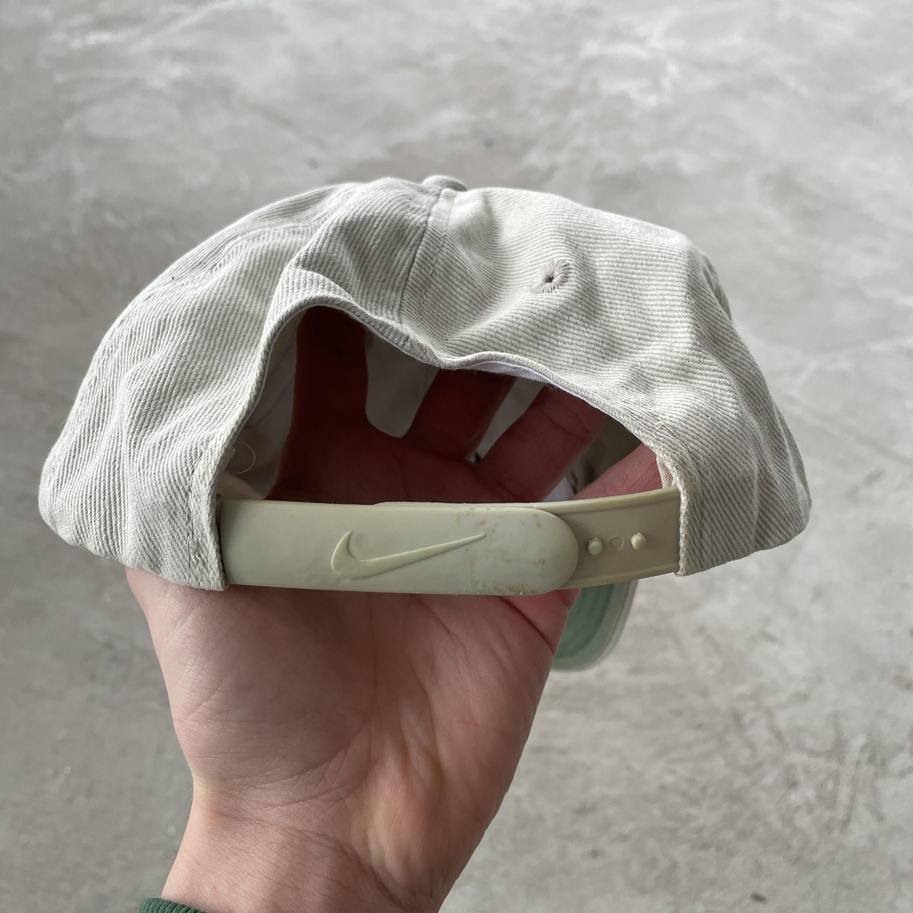 Nike Vintage 90s Nike Big Swoosh Cap Size ONE SIZE - 3 Thumbnail