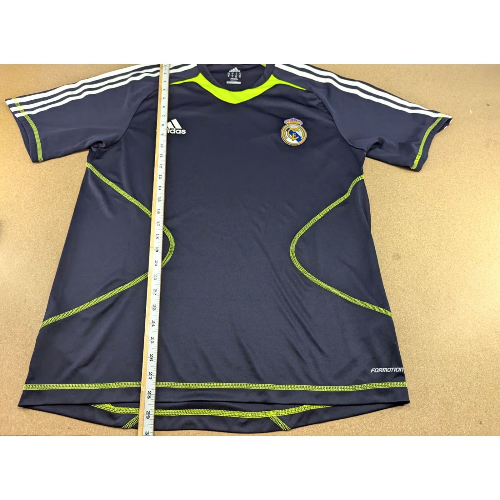 Adidas Adidas Real Madrid 2010-2011 Training Jersey Mens Size L Football Black Adult Size US L / EU 52-54 / 3 - 4 Thumbnail