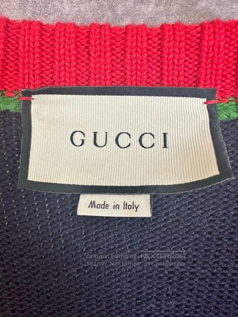 Gucci Gucci x Yankees collaboration cardigan sweater. Size US M / EU 48-50 / 2 - 3 Thumbnail