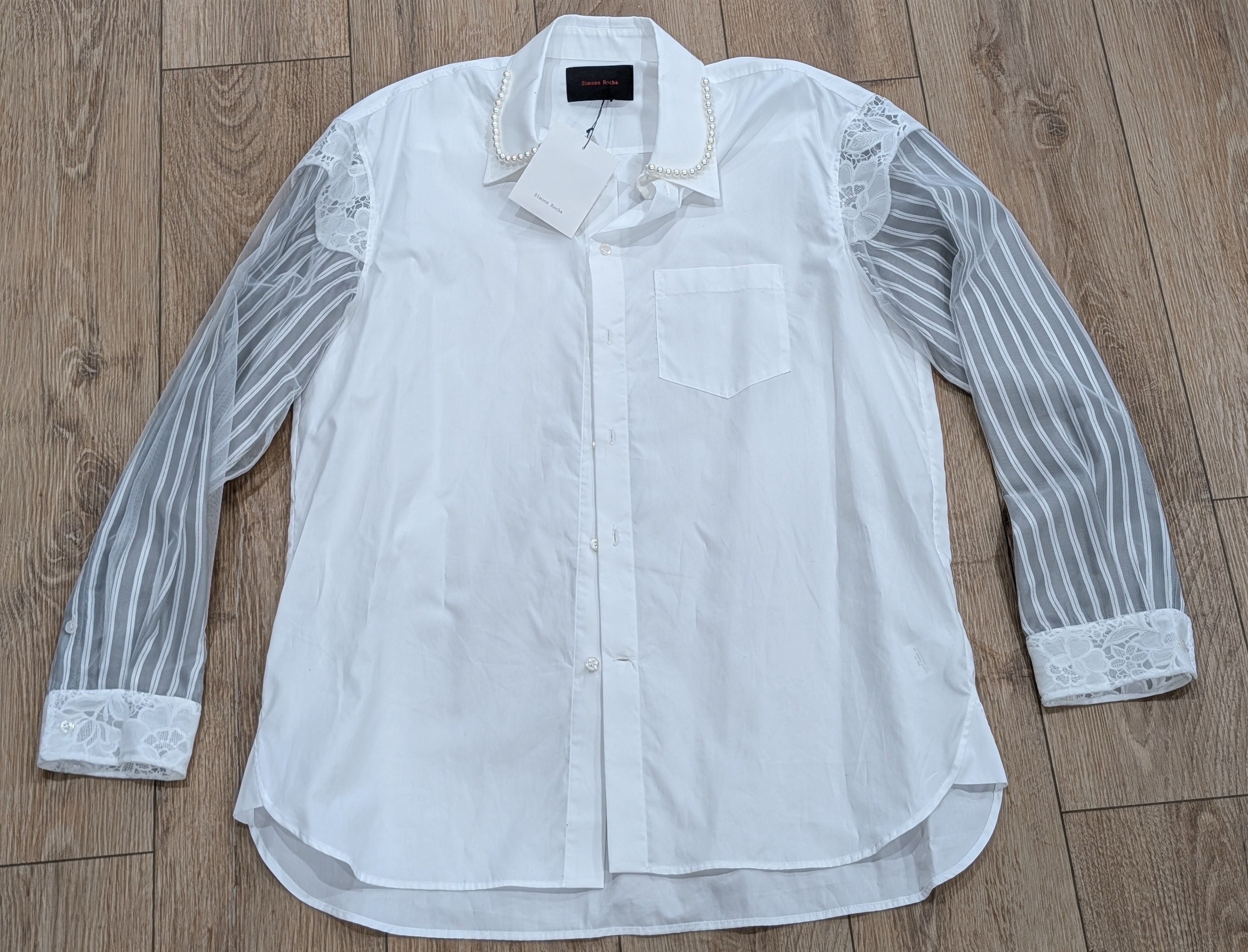 新品 simone rocha h&amp;m オーバーサイズ 半袖シャツ H&M × Simone Rocha × Streetwear Simone Rocha x H&M Tulle Layered