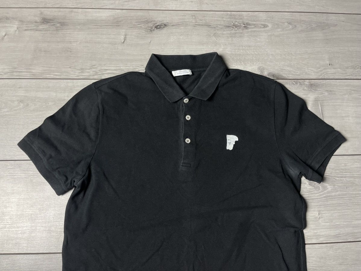 Versace Versace collection polos logo Medusa size Large Size US L / EU 52-54 / 3 - 3 Thumbnail
