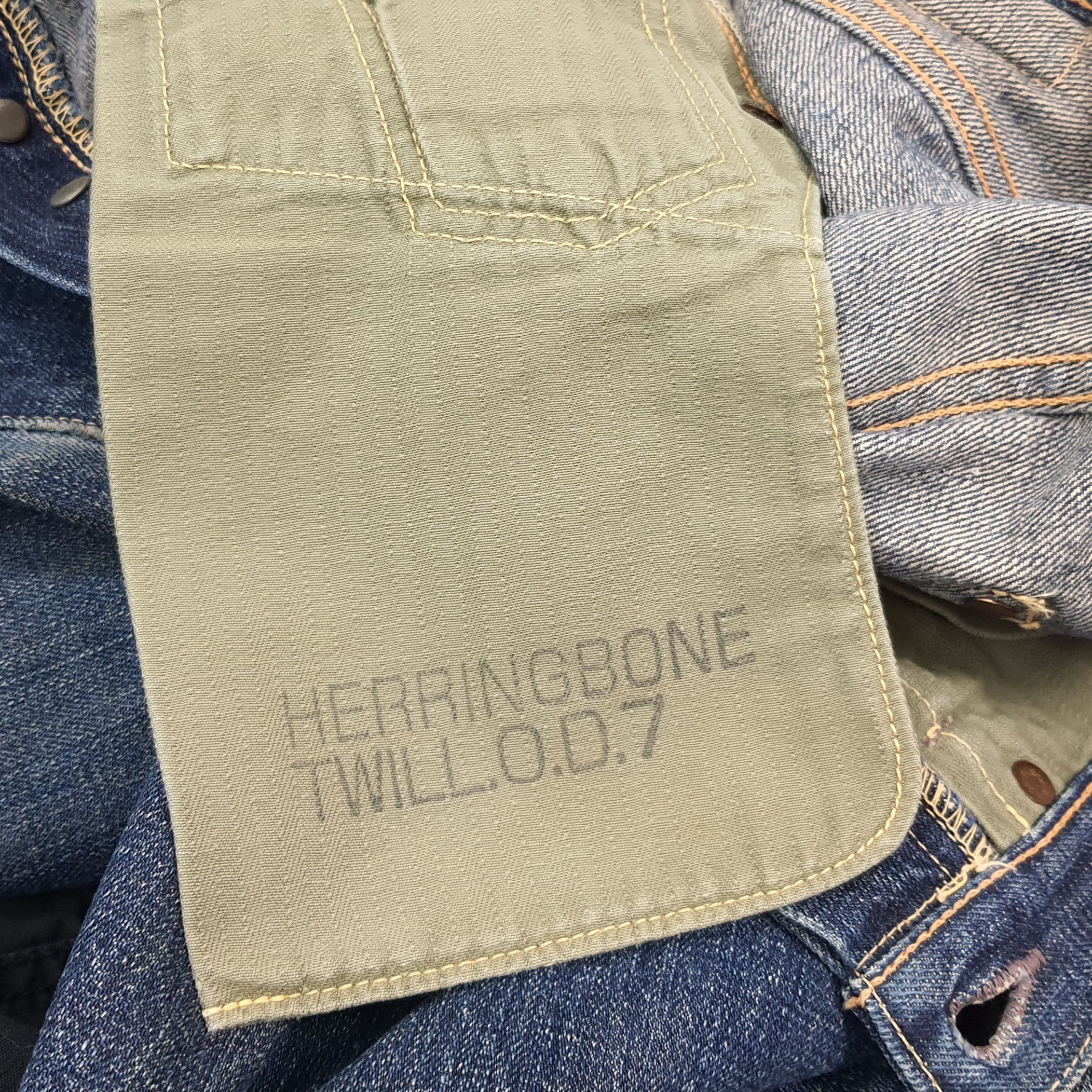 The Real McCoy's Vintage Joe McCoy Repro WW2 Selvedge Denim Jeans E1N37 Size US 29 - 10 Thumbnail