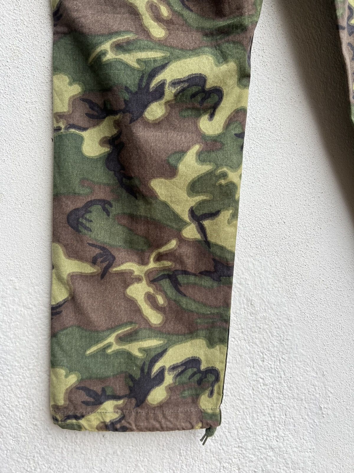 Vintage HOUSTON Japan Erdl Camo Repro Vietnam War Military Trouser Size US 33 - 17 Thumbnail