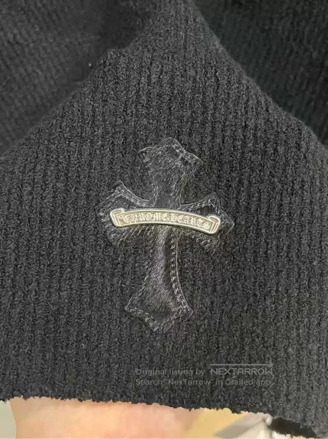 Chrome Hearts chrome hearts black cross knit sweater. Size US XS / EU 42 / 0 - 4 Thumbnail